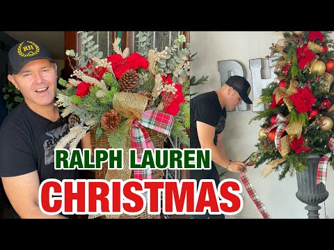 3 NEW Christmas DIYS ( Ralph Lauren Inspired ) Christmas Decorations Ideas / Ramon At Home