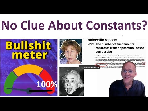 Why Hossenfelder is Wrong on Fundamental Constants