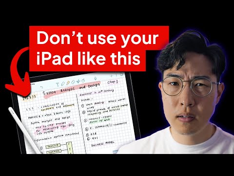 How To UPGRADE iPad Note Taking (With Science)