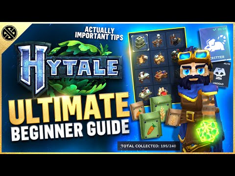 Hytale – Ultimate Beginner’s Guide (Top Gameplay Tips You Need to Know!)