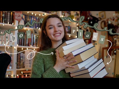 let’s choose my november tbr | fantasy, cozy, atmospheric reads🕯️