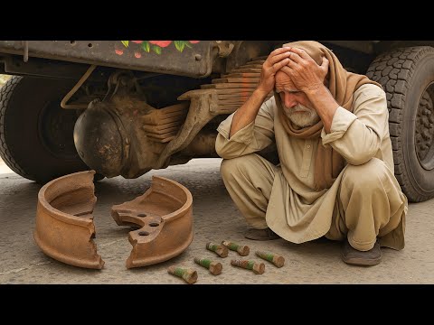 How to Fix a Broken Truck Brake Drum | Full Process Explained