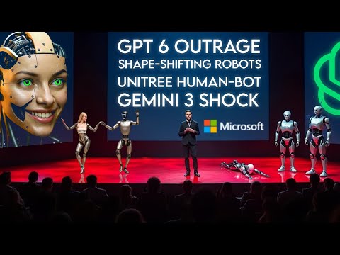 AI SHOCKS Everyone This Month: GPT-6 Outrage, China’s Self-Evolving AI, Shape-Shifting Robots...