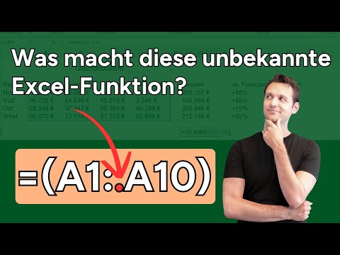 Diese Excel-Funktion gibt einem zu denken!