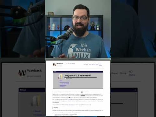 Wayback 0.1 Released