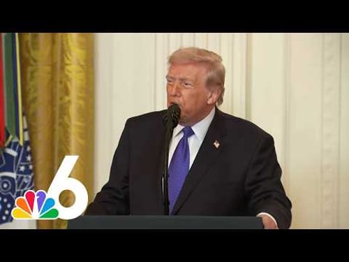 WATCH LIVE: Trump speaks on U.S. strikes in Iran