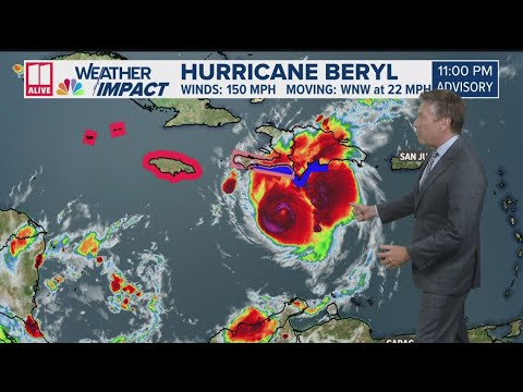 Tracking Hurricane Beryl | When dangerous hurricane could make landfall