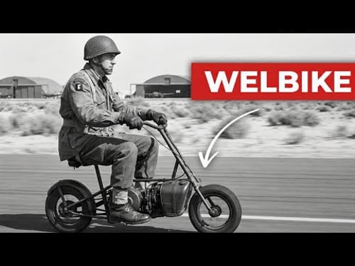 The “Weird” British Motorcycle That Dropped From The Sky To Hunt Nazis