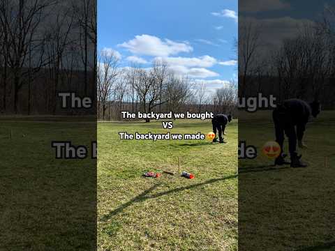 I can’t believe it’s the same place ❤️ #gardening #backyard