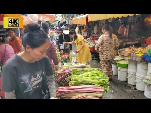 Market Food Tour! Vegetables, Fruits, Meat & Crazy Street Food