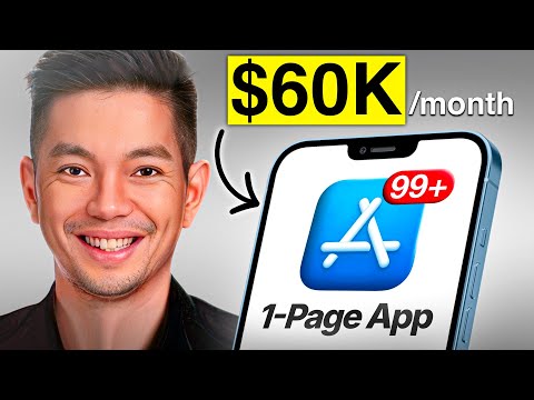 How I'd Build a "1 PAGE" App Making $60,000/Month