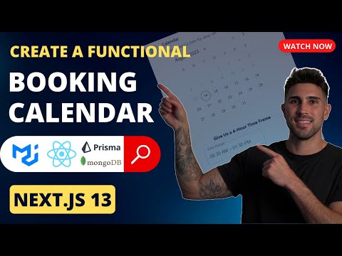 Create A Simple Booking Component - Full Stack