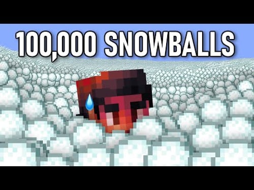 CRASHING A Pay-to-Win Minecraft Server with 100,000 Snowballs - #2