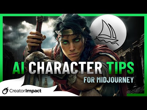 Tips to MASTER Midjourney Consistent Character Creation