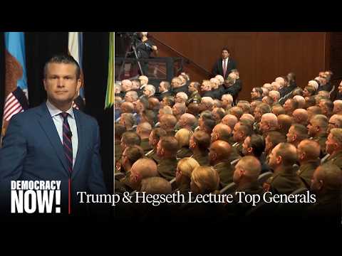 What Trump & Hegseth's Lecture to Generals Really Means