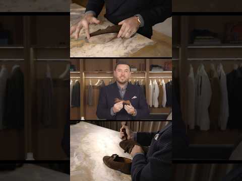 Filmed in NYC, Justin Fitzpatrick aka The Shoe Snob shares his very particular routine.