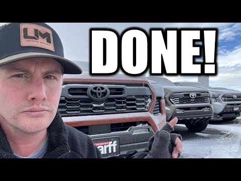 FINISHED! Toyota has RUINED the NEW 2025 4Runner, Tacoma, Tundra, Sequoia and Land Cruiser!