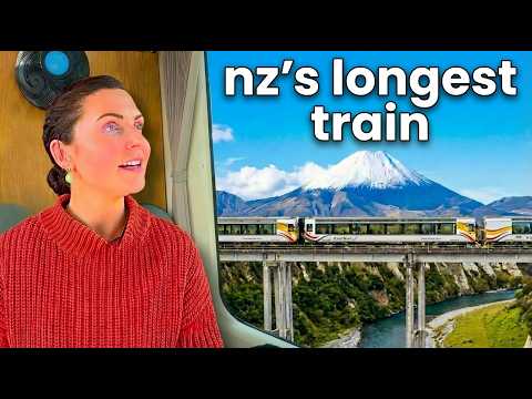 I spent a day on New Zealand's longest train in first class