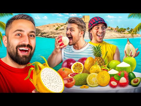 میوه های استوایی روترکوندیم🥑🍍(ده میلیون و ششصد میوه😂🤦🏻♂️)
