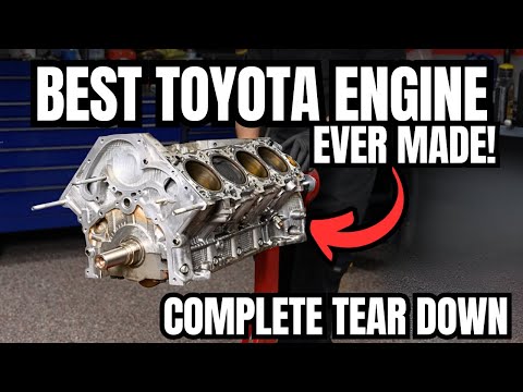 Taking Apart The Greatest Toyota Engine Ever!