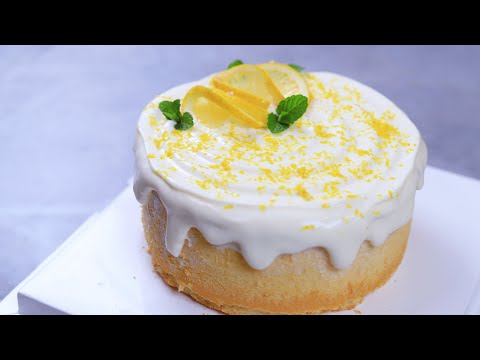 Super FLUFFY and SOFT Lemon Cake | Easy Recipe | Homemade