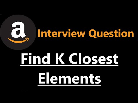 Find K Closest Elements - Leetcode 658 - Python