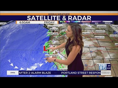 Weather forecast: Scattered showers linger Friday with dry & cold conditions this weekend