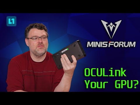 Checking Out Minisforum's MGA 1 OCULink GPU Dock