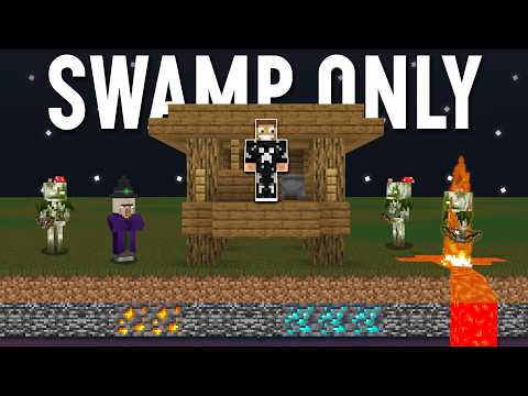 Hardcore, but it's a superflat swamp world