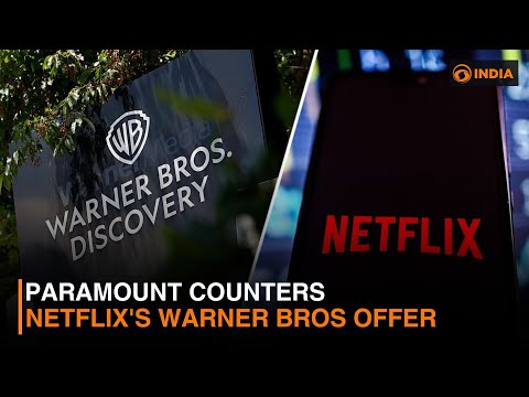 Paramount counters Netflix's Warner Bros offer & more news | DD India Newshour | 9 PM IST