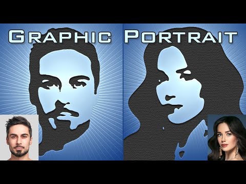 Photoshop: How to Create Graphic Portraits from Photos