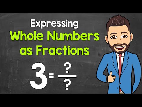 Expressing Whole Numbers as Fractions | Math with Mr. J