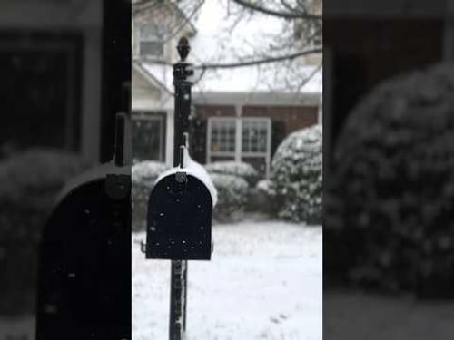 When Georgia turns into a Winter Wonderland!