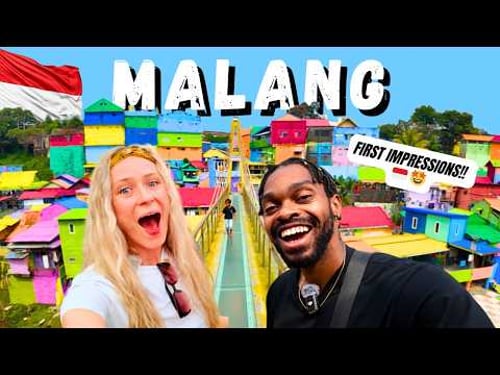 First Impressions Of Malang Indonesia | Our New Favourite City?! 🤩 🇮🇩