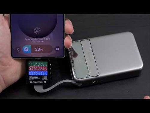 EF ECOFLOW Rapid Power Bank, 65w 10000mAh Qi2 Certified Wireless Magnetic Portable Charger