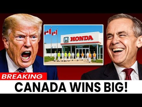 Honda COLLAPSES Under Trump Tariffs — Canada Takes Over America’s EV Future