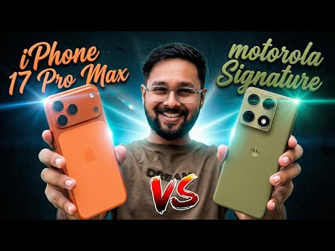 motorola Signature Vs iPhone 17 Pro Max ! ഇത് ഞാൻ പ്രതീക്ഷിച്ചില്ല! 🔥