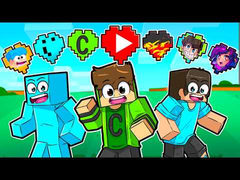CADRES CONSEGUIU CORAÇÕES dos YOUTUBERS no Minecraft!