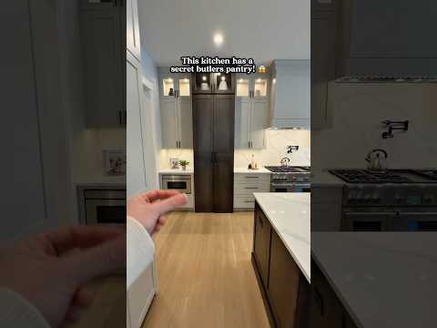 SECRET PANTRY😍🔥 #luxuryhomes