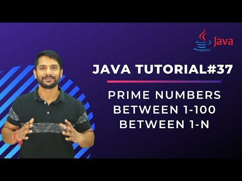 Prime Number Between 1 to 100 in Java - In Hindi