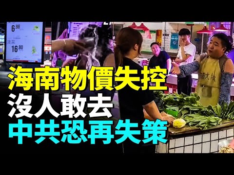海南封關難自救 菜價高 工資低 街頭冷清,普通人生活太艱辛#睇大陸