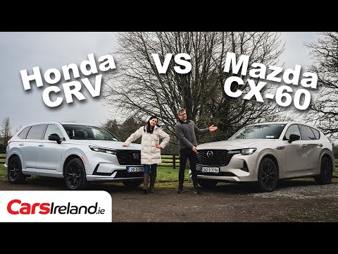 Honda CR-V vs Mazda CX-60 | Plug-in Hybrid SUV Showdown | CarsIreland.ie