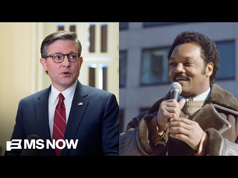 'An insult to millions': Mike Johnson refuses to let Rev. Jesse Jackson lie in honor at Capitol