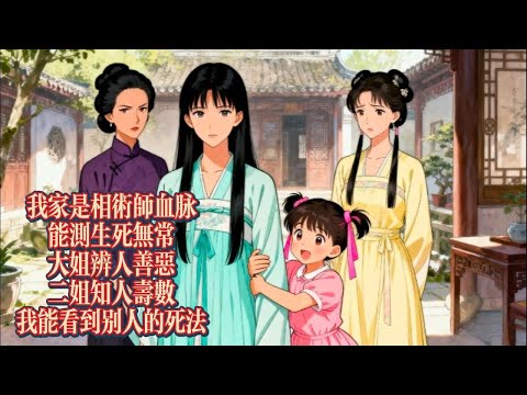 我家是相術師血脈,能測生死無常,大姐辨人善惡,二姐知人壽數,我能看到別人的死法|恐怖動漫|懸疑動漫|虐心動漫