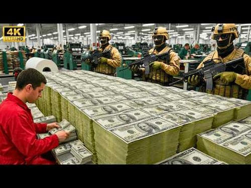 Inside the U.S. Dollar Factory: How the U.S. Dollar Is Printed (Full Process)