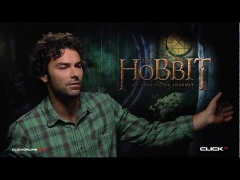 The Hobbit: An Unexpected Journey Interview - Aidan Turner
