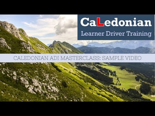 Caledonian ADI Masterclass: Sample Video