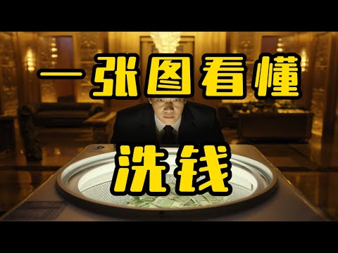 一张图看懂洗钱!现实世界有多少漏洞?