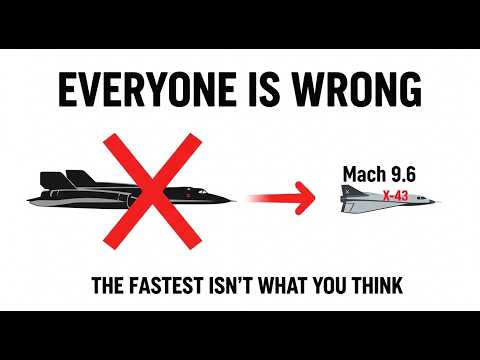 Top 10 FASTEST Aircraft Ever Built - You Won't BELIEVE #1