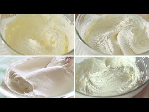 나에게 필요했던 버터크림 모음(프렌치,저먼,이탈리안,스위스) /Buttercream compilation (French,German,Italian,Swiss)